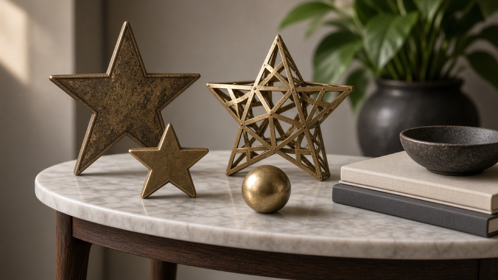 Guest review concept with star props