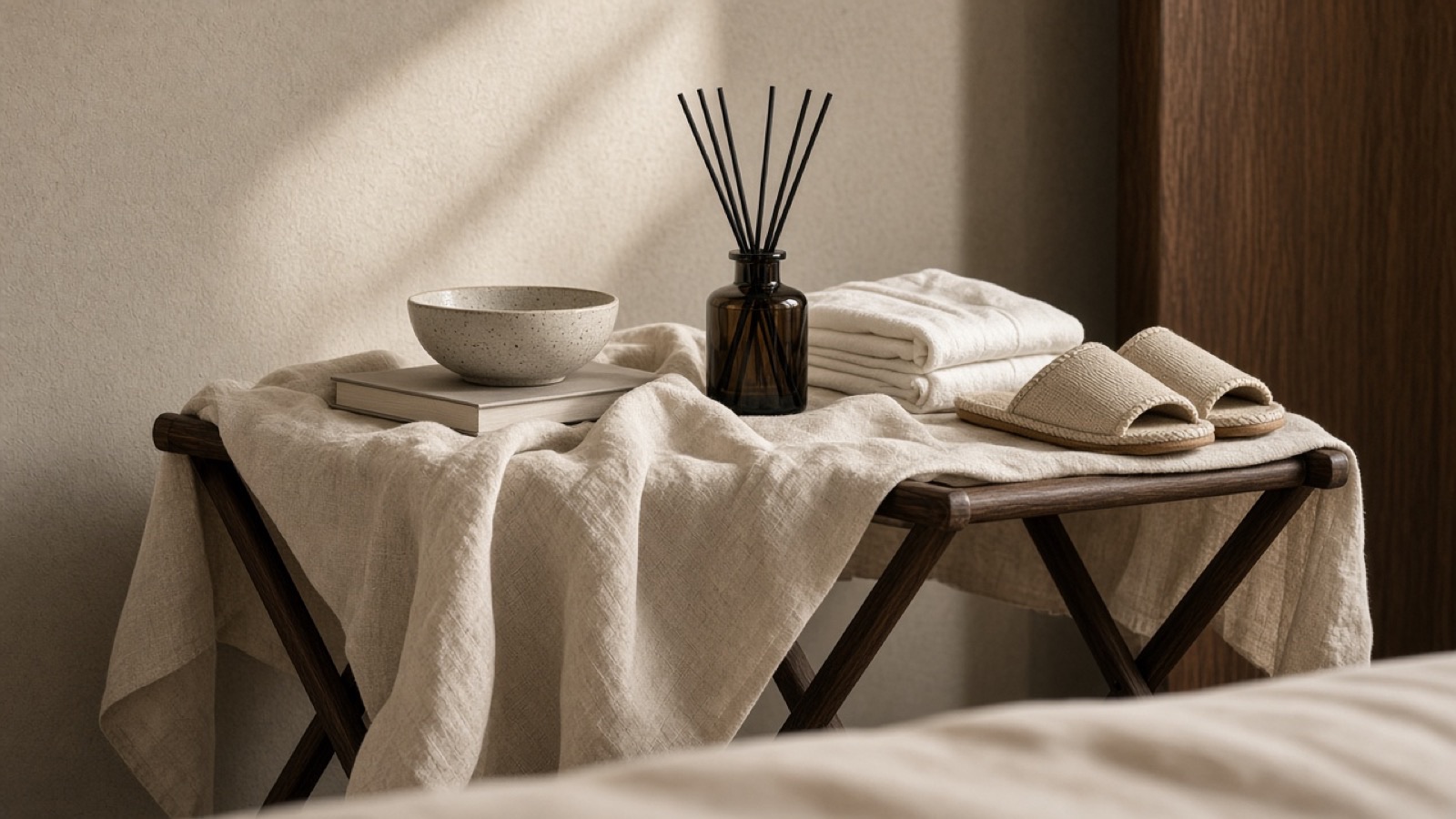 Coming catalog updates under soft linen covers